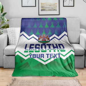 Personalised Lesotho Independence Day Blanket Naha ea Lesotho Proud