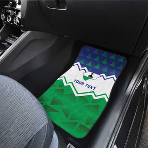 Personalised Lesotho Independence Day Car Mats Naha ea Lesotho Proud