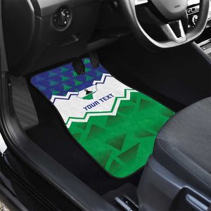 Personalised Lesotho Independence Day Car Mats Naha ea Lesotho Proud