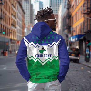 Personalised Lesotho Independence Day Hoodie Naha ea Lesotho Proud