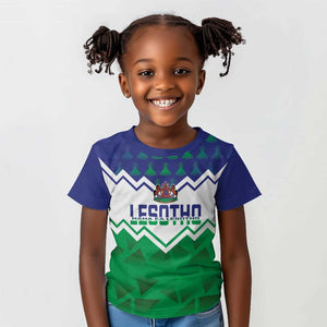 Personalised Lesotho Independence Day Kid T shirt Naha ea Lesotho Proud