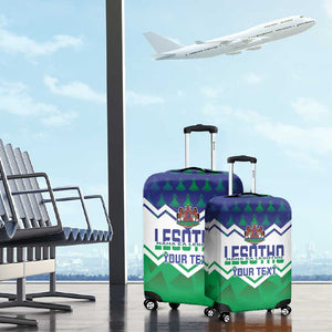 Personalised Lesotho Independence Day Luggage Cover Naha ea Lesotho Proud