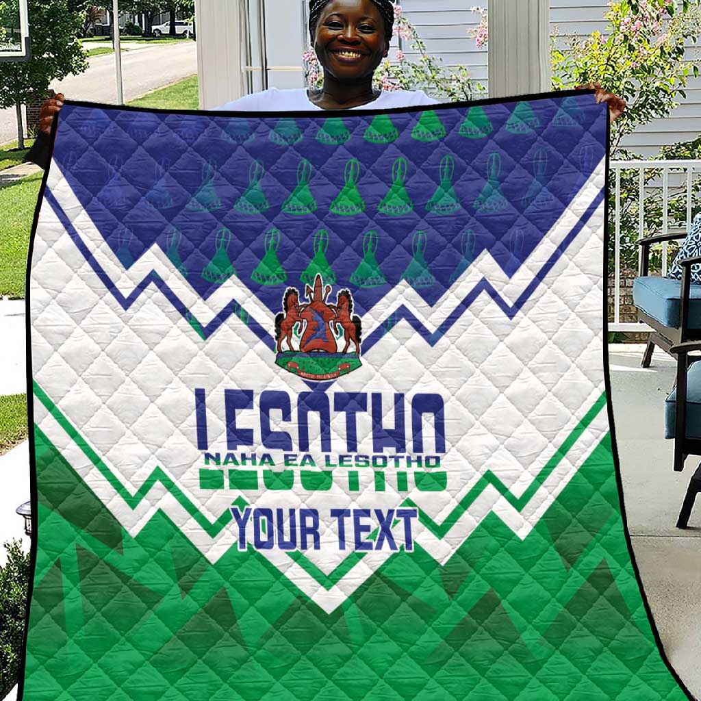 Personalised Lesotho Independence Day Quilt Naha ea Lesotho Proud