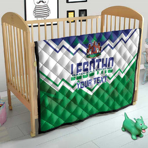 Personalised Lesotho Independence Day Quilt Naha ea Lesotho Proud