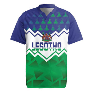 Personalised Lesotho Independence Day Rugby Jersey Naha ea Lesotho Proud