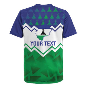 Personalised Lesotho Independence Day Rugby Jersey Naha ea Lesotho Proud