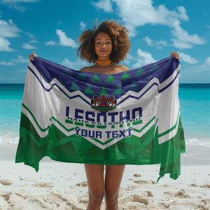 Personalised Lesotho Independence Day Sarong Naha ea Lesotho Proud