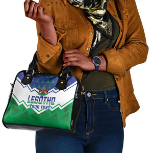 Personalised Lesotho Independence Day Shoulder Handbag Naha ea Lesotho Proud