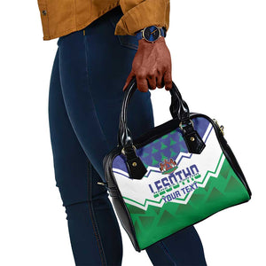 Personalised Lesotho Independence Day Shoulder Handbag Naha ea Lesotho Proud