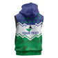 Personalised Lesotho Independence Day Sleeveless Hoodie Naha ea Lesotho Proud - African Pride