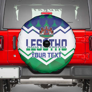 Personalised Lesotho Independence Day Spare Tire Cover Naha ea Lesotho Proud