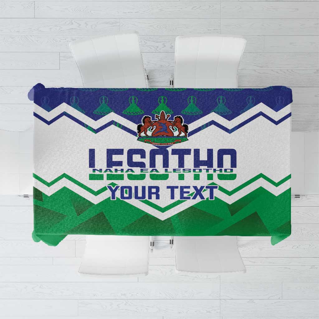 Personalised Lesotho Independence Day Tablecloth Naha ea Lesotho Proud