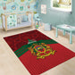 Afro Morocco Independence Day Area Rug 1956 Proud Islamic Pattern - African Pride