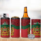 Personalized Afro Morocco Independence Day 4 in 1 Can Cooler Tumbler 1956 Proud Islamic Pattern - African Pride