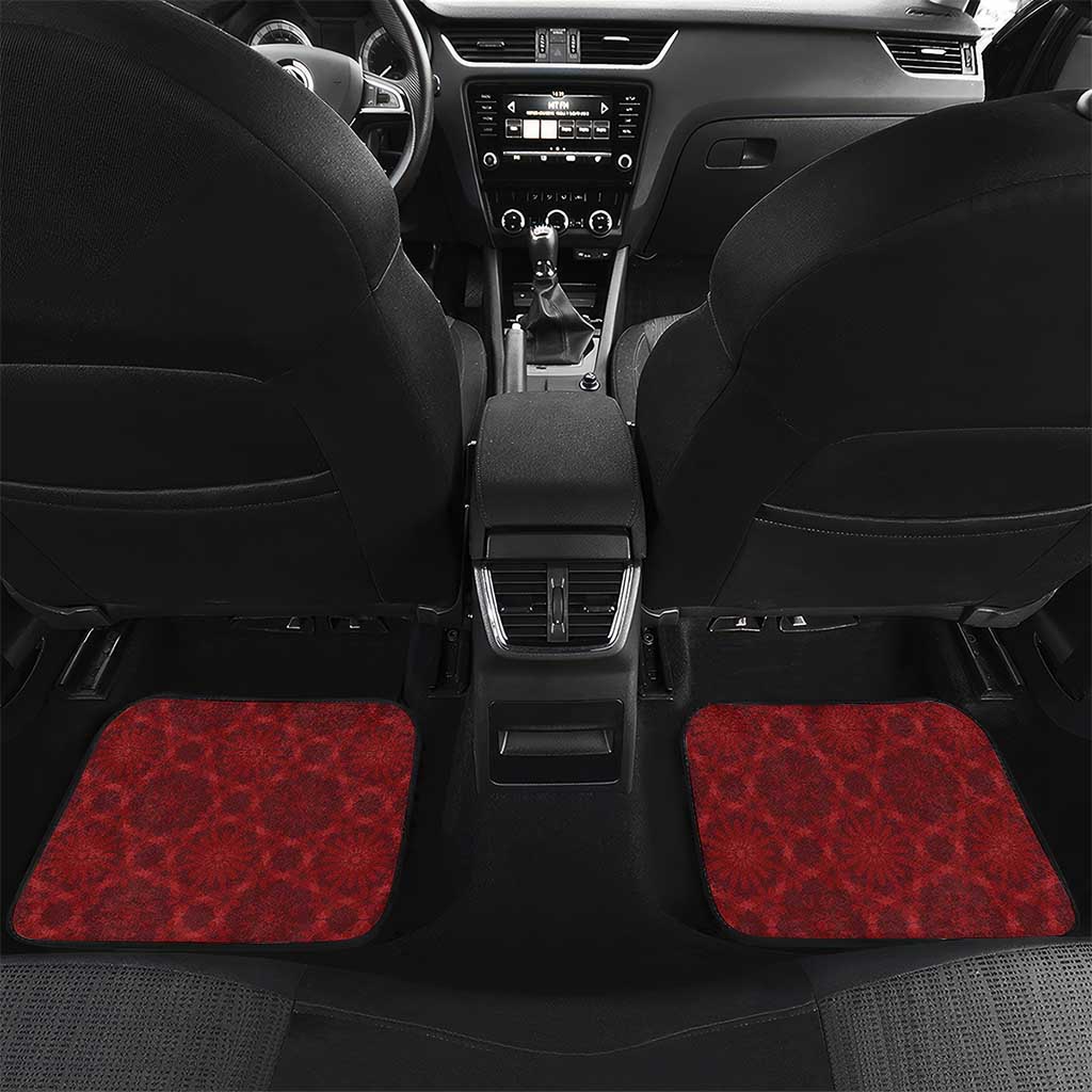Personalized Afro Morocco Independence Day Car Mats 1956 Proud Islamic Pattern - African Pride