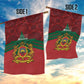 Afro Morocco Independence Day Garden Flag 1956 Proud Islamic Pattern - African Pride