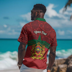 Personalized Afro Morocco Independence Day Hawaiian Shirt 1956 Proud Islamic Pattern - African Pride