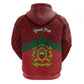 Personalized Afro Morocco Independence Day Hoodie 1956 Proud Islamic Pattern - African Pride
