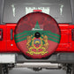 Afro Morocco Independence Day Spare Tire Cover 1956 Proud Islamic Pattern - African Pride