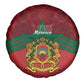 Afro Morocco Independence Day Spare Tire Cover 1956 Proud Islamic Pattern - African Pride
