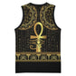 Afro Ancient Egypt Ankh and Eye Of Horus Basketball Jersey Egyptian Hieroglyphs LT14