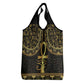 Afro Ancient Egypt Ankh and Eye Of Horus Grocery Bag Egyptian Hieroglyphs