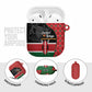 Kenya Jamhuri Day AirPods Case One People One Nation Massai Shuka Pattern