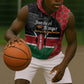 Afro Jamhuri ya Kenya Sleeveless Zip Hoodie One People One Nation Massai Shuka Pattern - African Pride