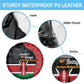 Afro Jamhuri ya Kenya Spare Tire Cover One People One Nation Massai Shuka Pattern - African Pride