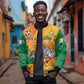 Custom Ivory Coast Football Bomber Jacket 2024 Mascot With Champions Trophy
