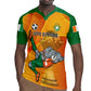 Custom Ivory Coast Football Rugby Jersey 2024 Mascot With Champions Trophy