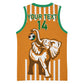 Custom Ivory Coast Football Basketball Jersey Les Elephants 3rd Champions Proud LT14