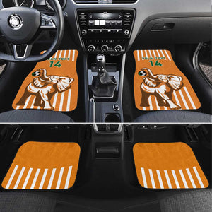 Custom Ivory Coast Football Car Mats Les Elephants 3rd Champions Proud