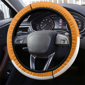 Ivory Coast Football Steering Wheel Cover Les Elephants 3rd Champions Proud