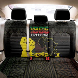 Juneteenth Freedom Day Back Car Seat Cover 1865 Black Independence African Pattern