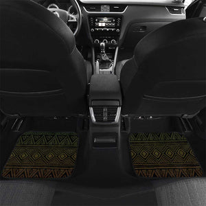 Juneteenth Freedom Day Car Mats 1865 Black Independence African Pattern