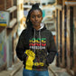 Juneteenth Freedom Day Hoodie 1865 Black Independence African Pattern