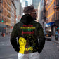 Juneteenth Freedom Day Hoodie 1865 Black Independence African Pattern