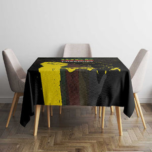 Juneteenth Freedom Day Tablecloth 1865 Black Independence African Pattern