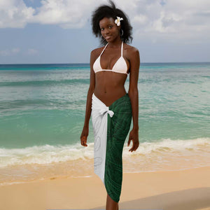 South Africa Christmas In July Sarong Geseende Kersfees Springbok Black Santa