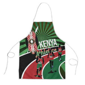 Athletics Kenya Apron Maasai Shield Running Way