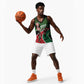 Afro Athletics Kenya Basketball Jersey Olono Maasai Shield Running Way LT14
