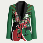 Athletics Kenya Blazer Maasai Shield Running Way