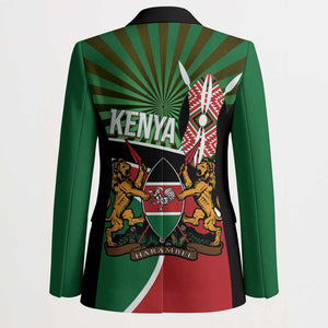 Athletics Kenya Blazer Maasai Shield Running Way