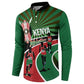Athletics Kenya Button Sweatshirt Maasai Shield Running Way