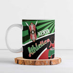 Athletics Kenya Ceramic Mug Maasai Shield Running Way