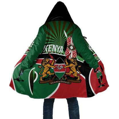 Athletics Kenya Cloak Maasai Shield Running Way