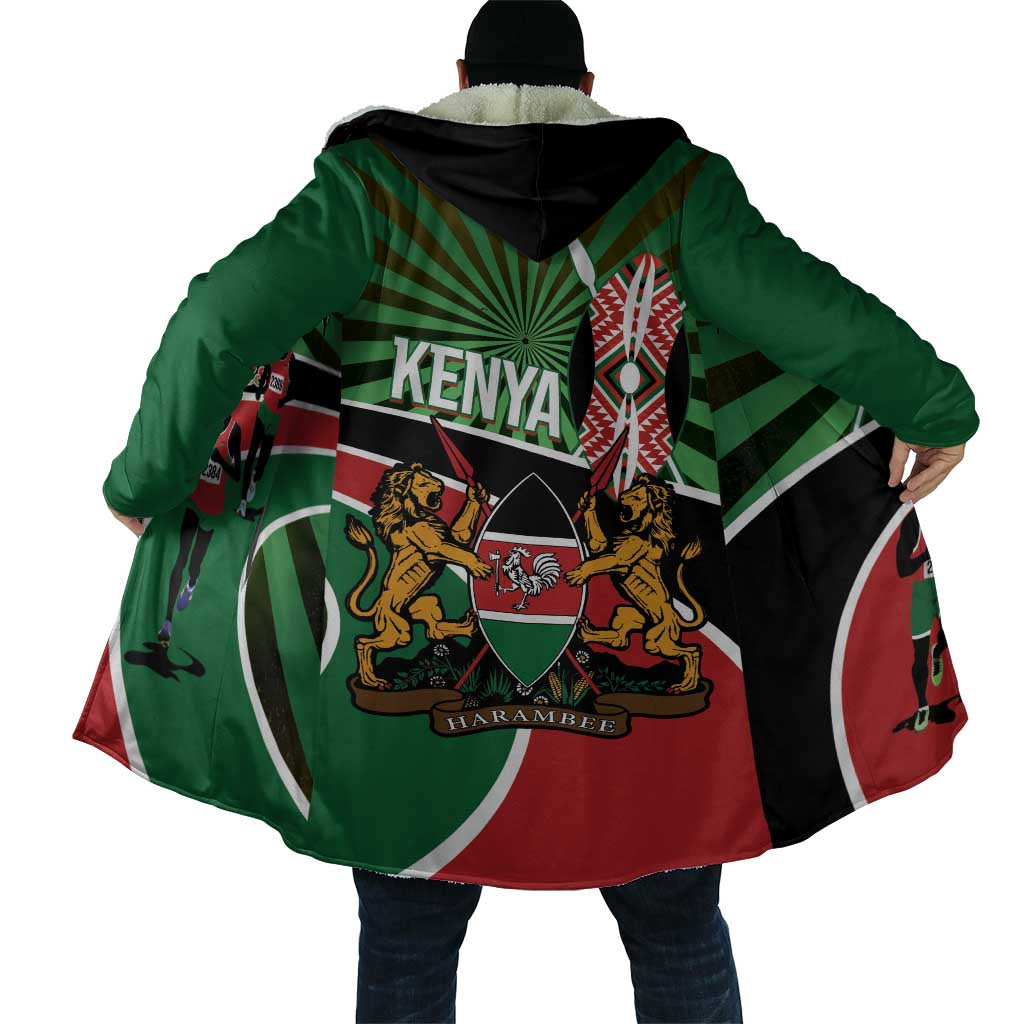 Athletics Kenya Cloak Maasai Shield Running Way