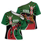 Athletics Kenya Cross Shoulder Shirt Maasai Shield Running Way