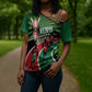 Athletics Kenya Cross Shoulder Shirt Maasai Shield Running Way
